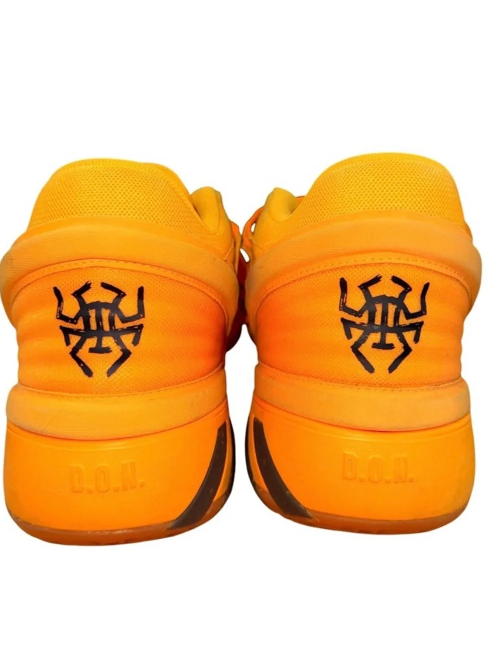 Crayola Adidas Orange High-Top Sneakers
